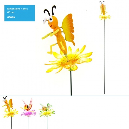 Insecte sur fleur et pique...