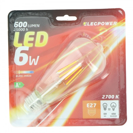 Ampoule à Filament LED ST64...