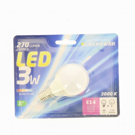 Ampoule LED G45 E14 -...